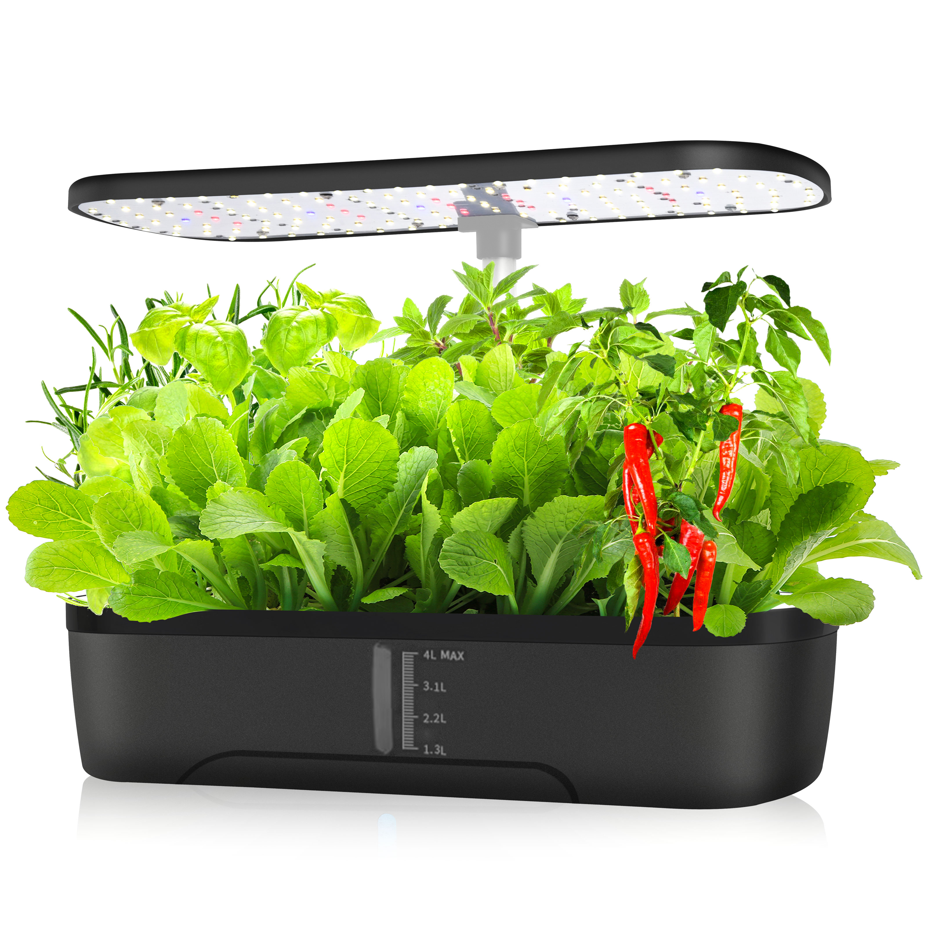 Smart Garden Furniture - 12 peulen hydrocultuur kweeksysteem, kruidentuinset binnen