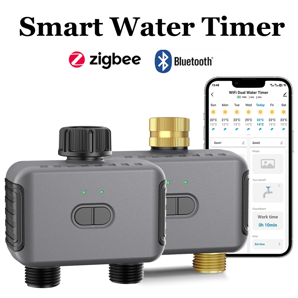 Smart Garden Timer - Tuya Smart Water Timer Zigbee/BT Automatische