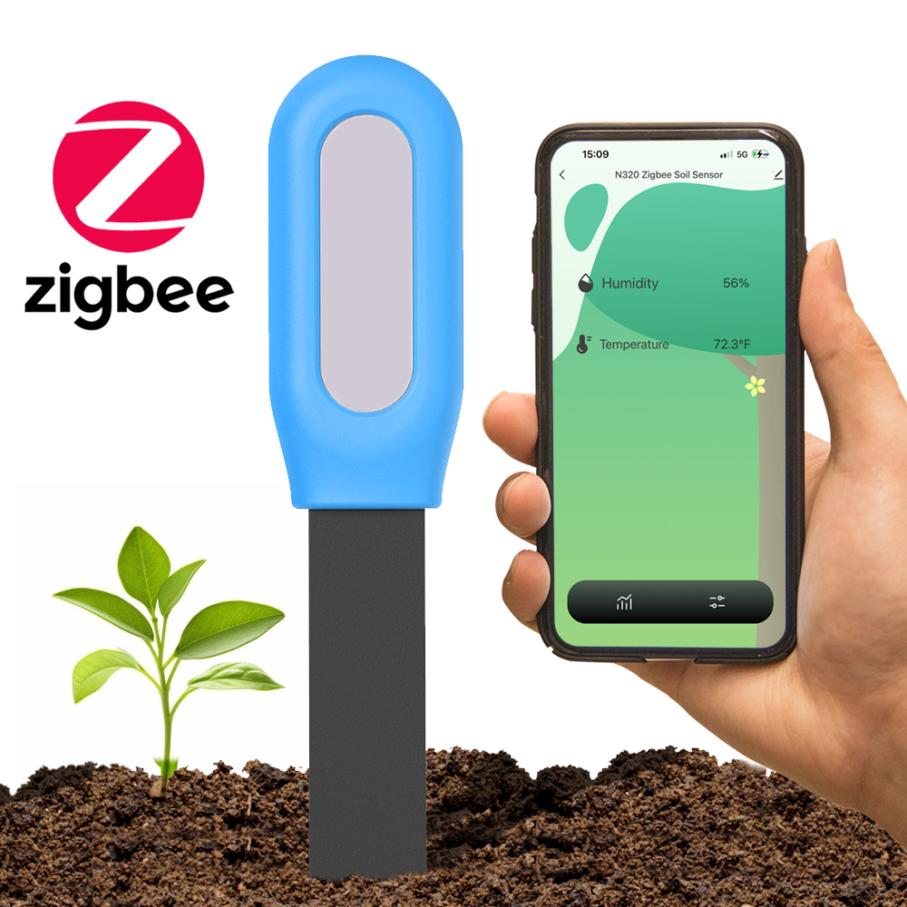 Smart Garden Zigbee - 1PCS Tuya Zigbee Bodem Sensor Vochtigheid