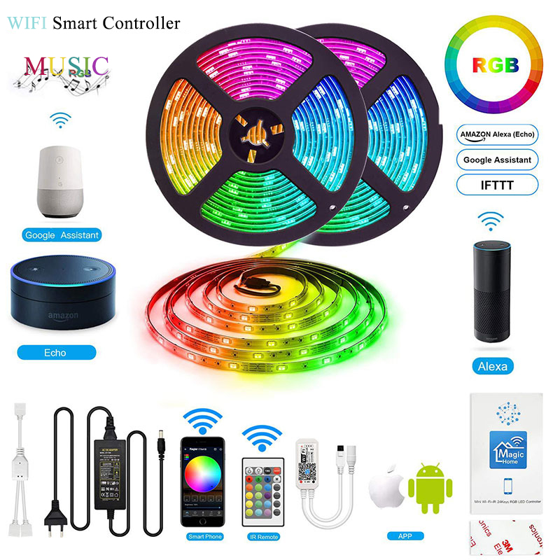 Smart Garden Light Controller - 5M 10M 5050 RGB RGBW Wifi