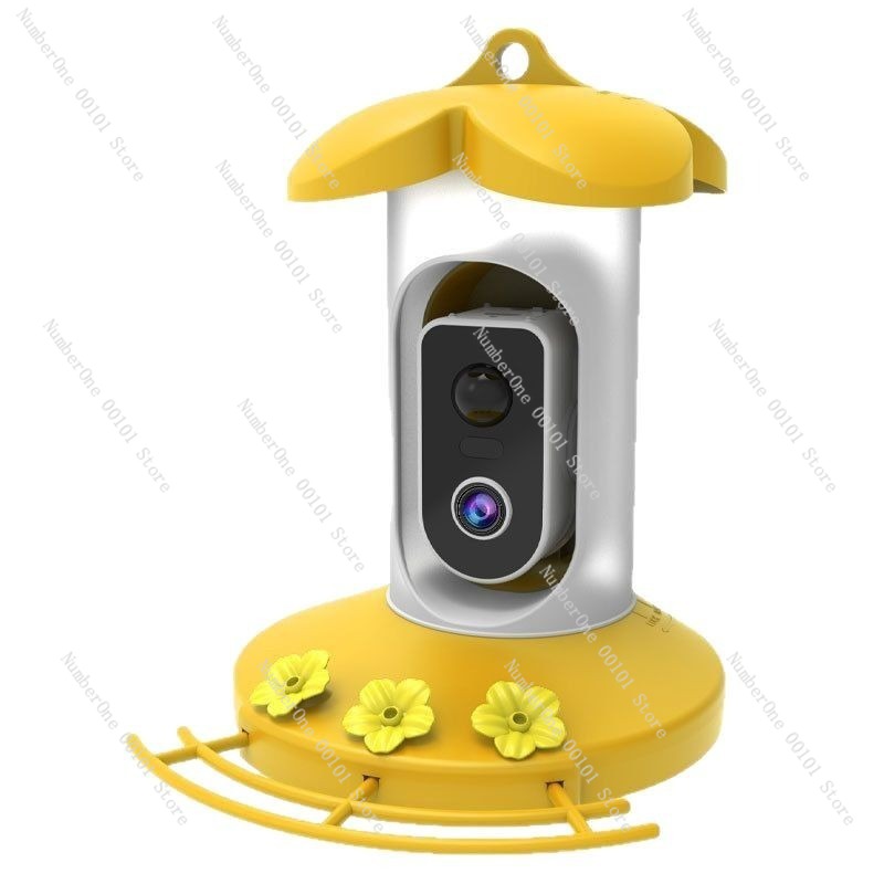 Smart Garden Ai - Slimme vogelvoeder met zonnecamera, AI-eekhoornafstotende buitenvoeder