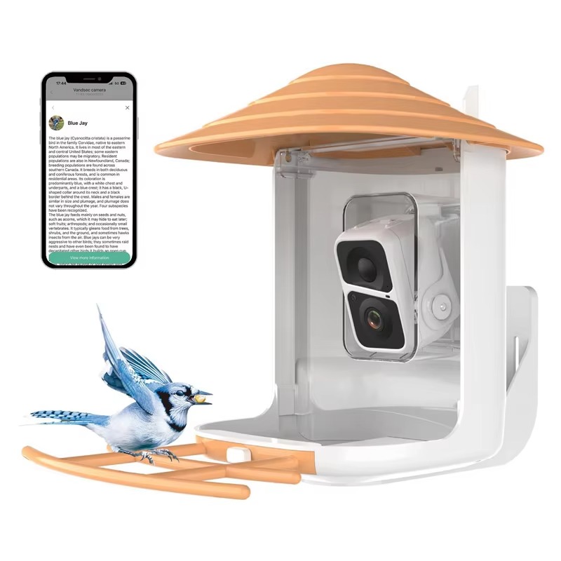 Smart Garden Ai - 2L IP66 AI slimme vogelvoeder met