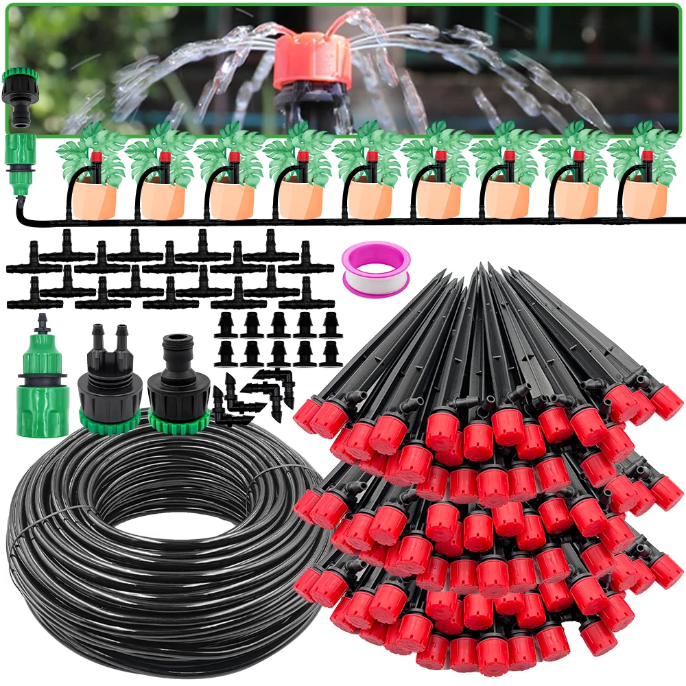 Smart Urban Garden - Tuin Druppelirrigatie Automatische Besproeiingssysteem Kit 1/4