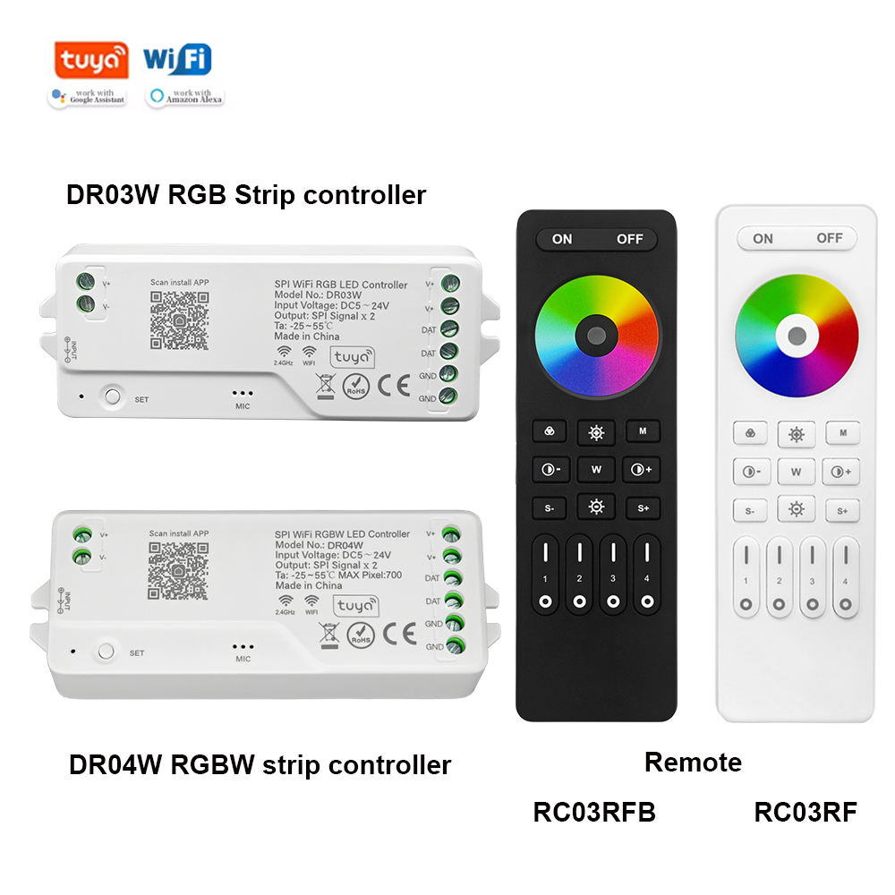 Smart Garden Light Controller - DR03W/DR04W Tuya WIFI LED Controller Dimmer