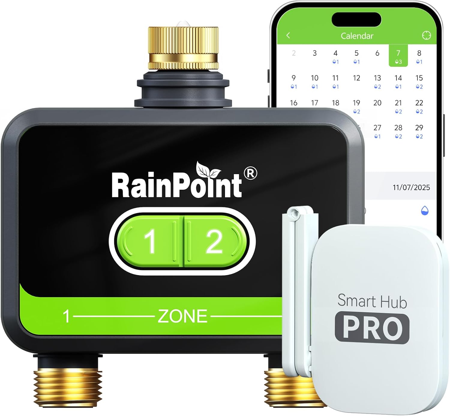Smart Garden Timer - 2-Zone Smart WiFi Watertimer voor tuinslang