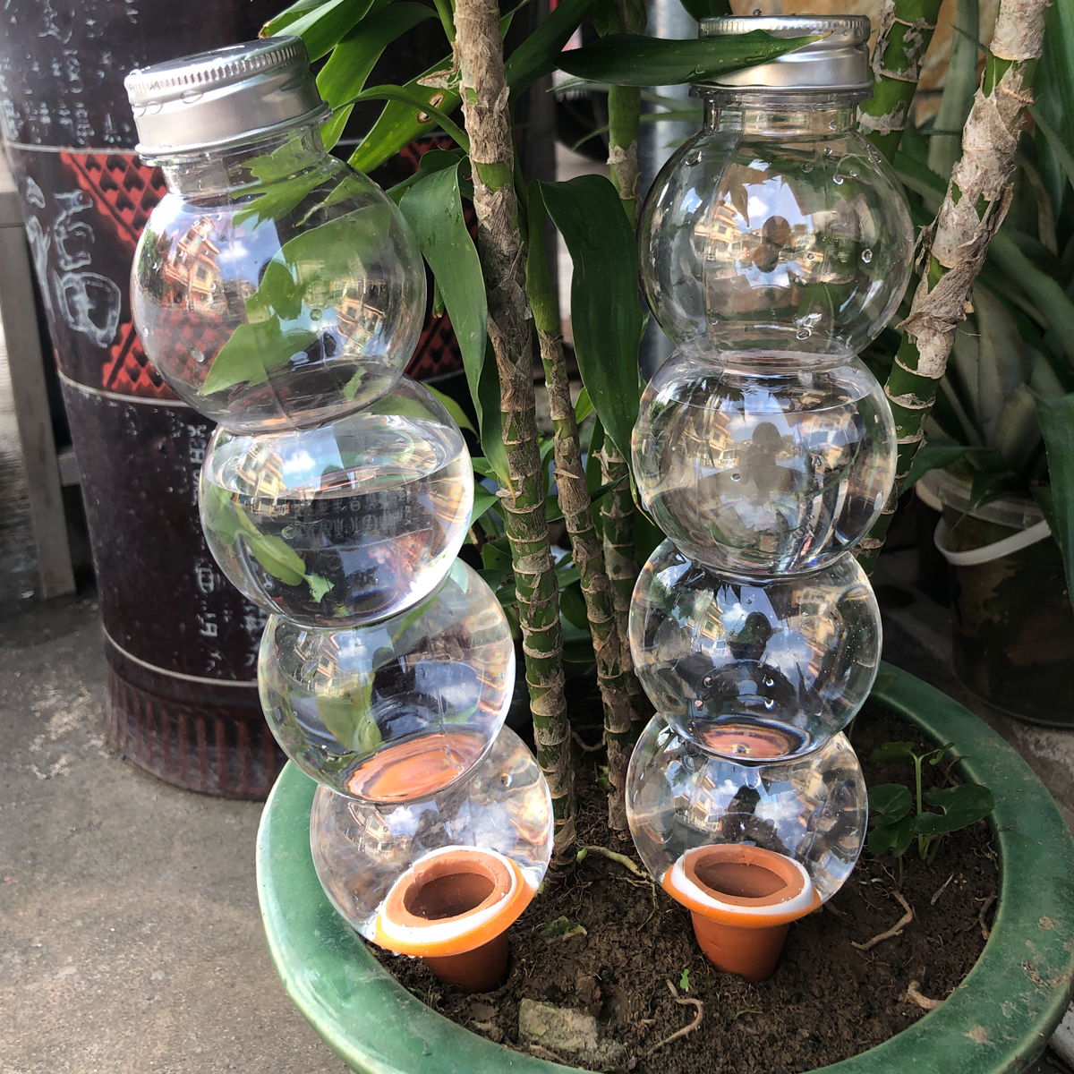 Smart Garden Furniture - 2 stuks automatisch plantenbewateringssysteem binnen en