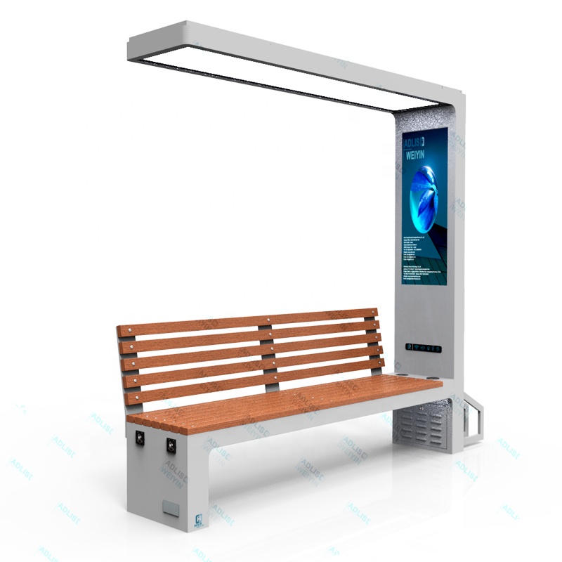 Smart Garden Design - Eenvoudig ontwerp Slim tuinmeubelen op zonne-energie