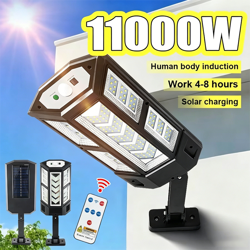 Smart Garden Solar Lights - Solar LED-lamp Superhelder Buitenlamp met Bewegingsmelder