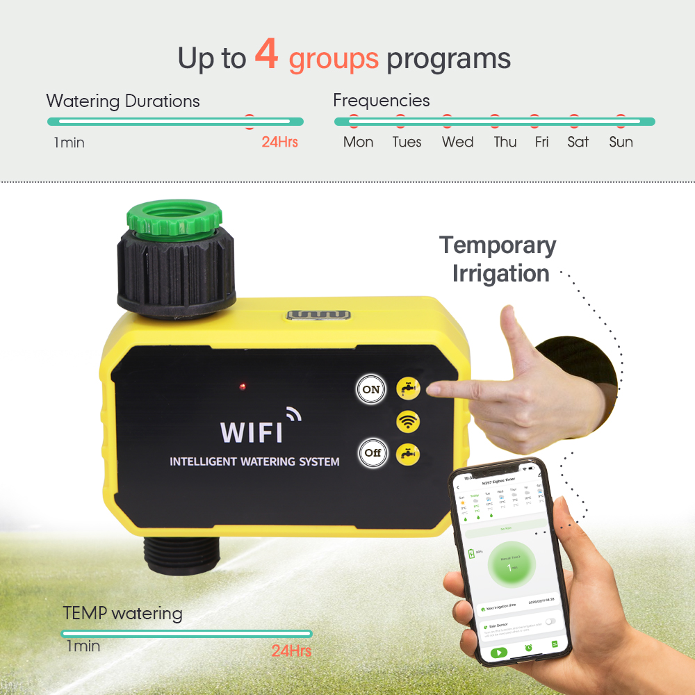 Zigbee slimme irrigatietimer o - Smart Garden Zigbee recensie en prijs