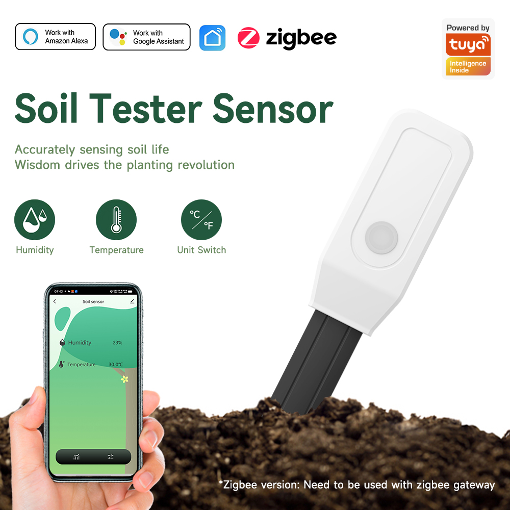 iHseno Tuya Zigbee Smart Bodem - Smart Garden Zigbee recensie en prijs