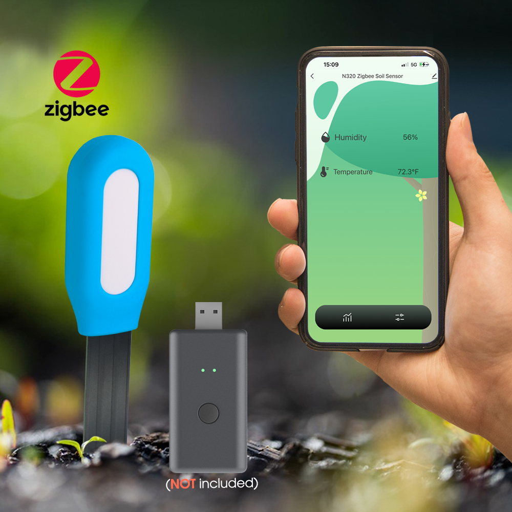 Slimme Zigbee-bodemsensor voor - Smart Garden Zigbee recensie en prijs