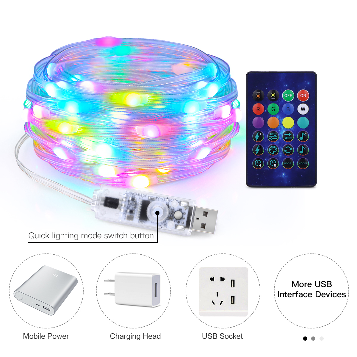 Draadloze Bluetooth APP Contro - Smart Garden Festoon Lights recensie en prijs
