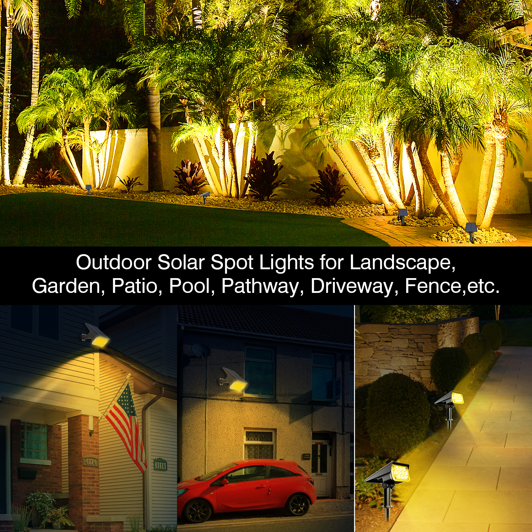 TSUN 1 st Solar Light Outdoor  - Smart Garden Solar Lights recensie en prijs