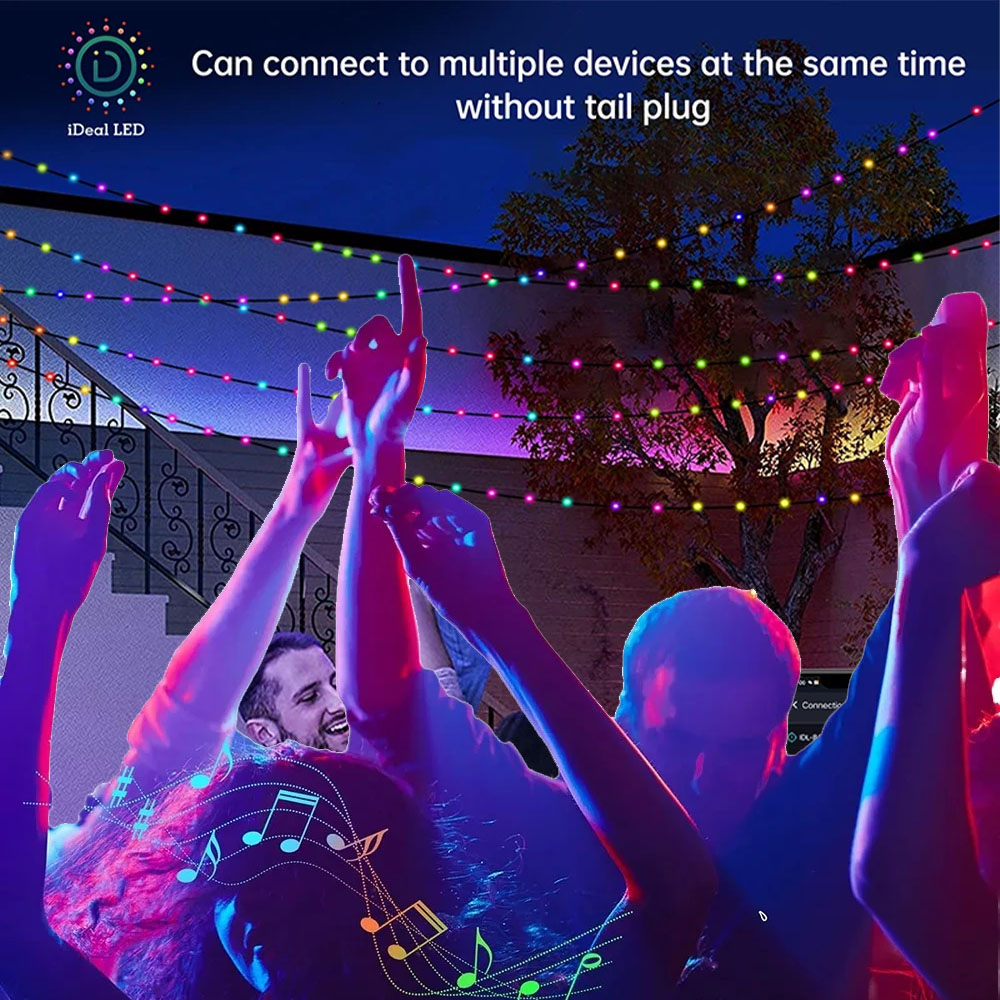 RGBIC Smart Lichtslingers USB  - Smart Garden Festoon Lights recensie en prijs