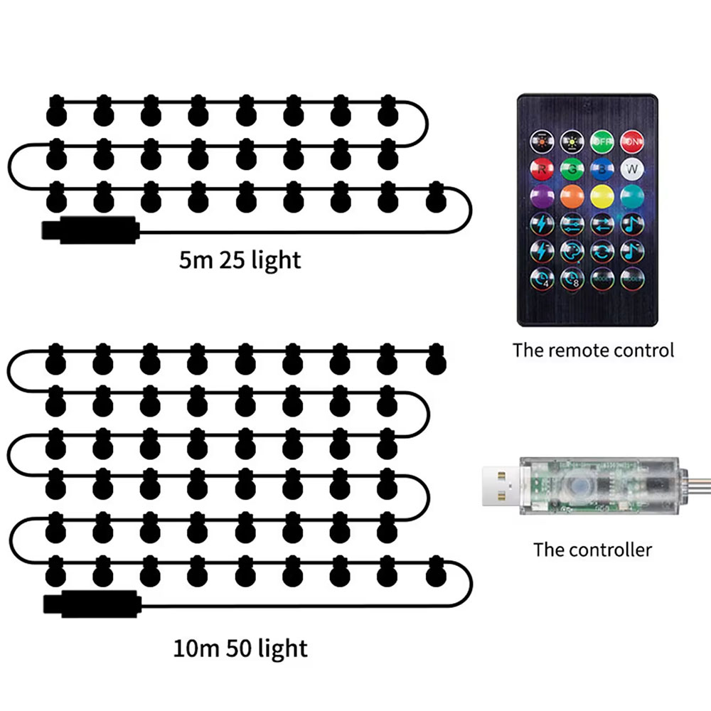 Slimme LED-lampjes lichtsnoer  - Smart Garden Festoon Lights recensie en prijs