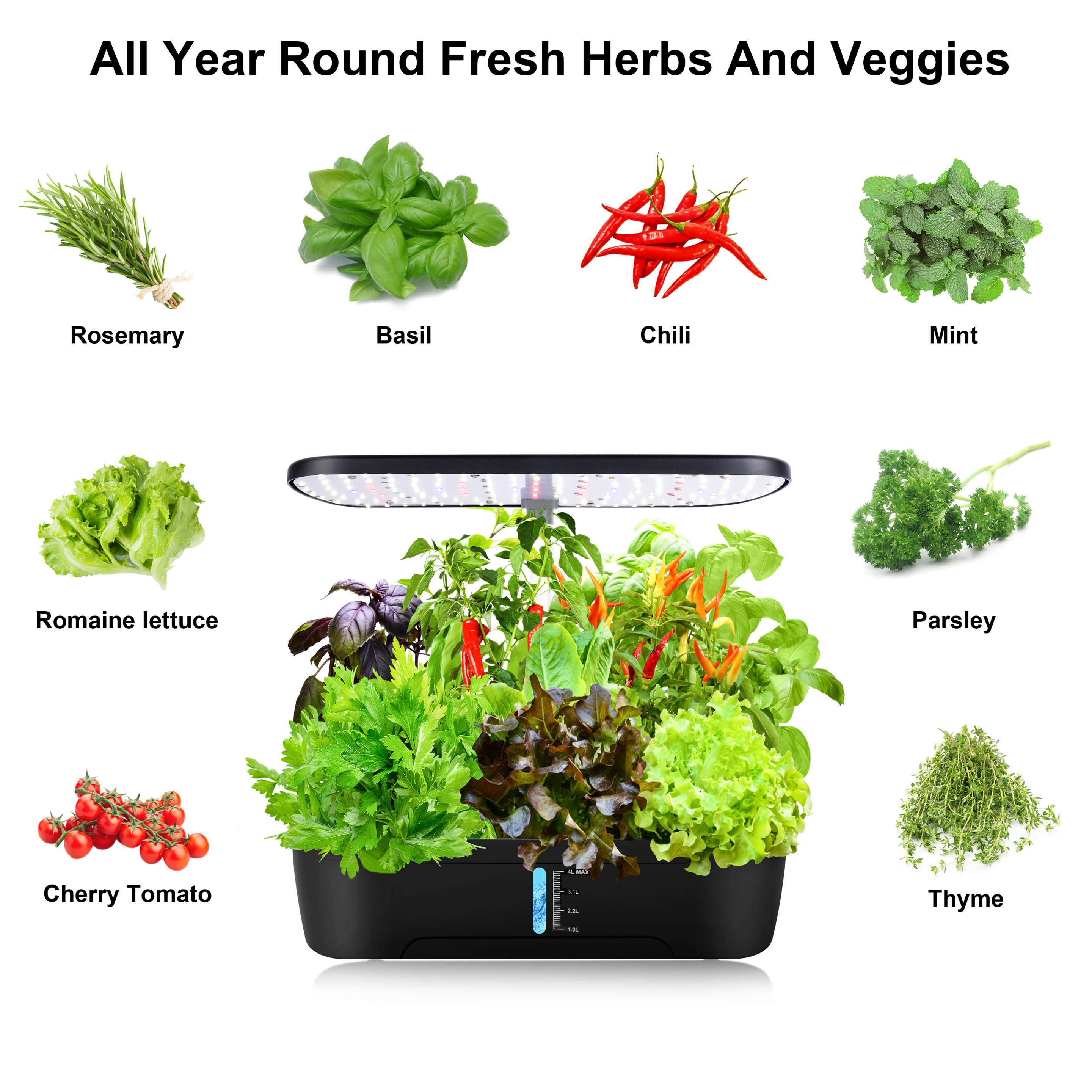 12 peulen hydrocultuur kweeksy - Smart Garden Furniture recensie en prijs