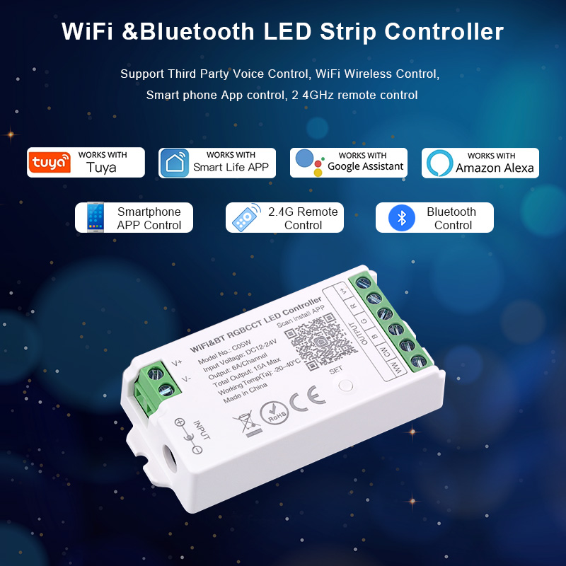 DC12V-24V WiFi LED Controller  - Smart Garden Light Controller recensie en prijs