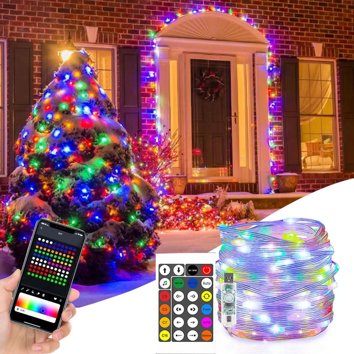 Led Fairy Light Strip Kerstver - Smart Garden Festoon Lights recensie en prijs