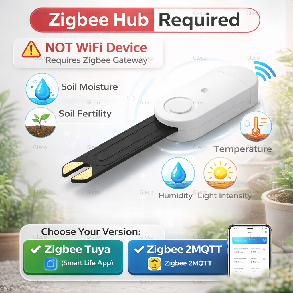 Zigbee Temperatuur Vochtigheid - Smart Garden Zigbee recensie en prijs