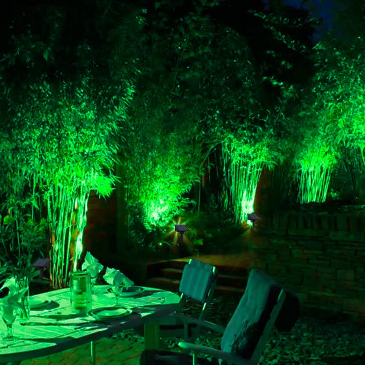 4 stks Solar Spotlight Outdoor - Smart Garden Solar Lights recensie en prijs