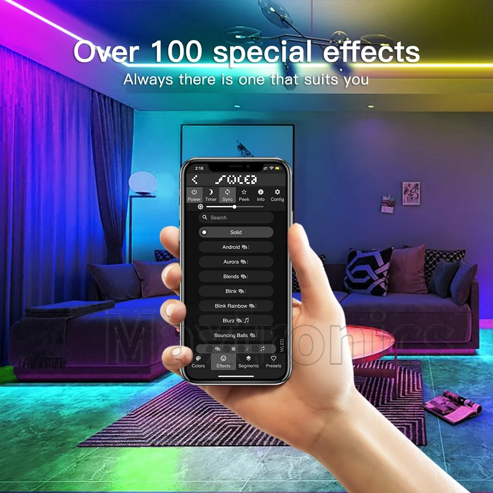 Muziekmodi WLED LED-controller - Smart Garden Light Controller recensie en prijs