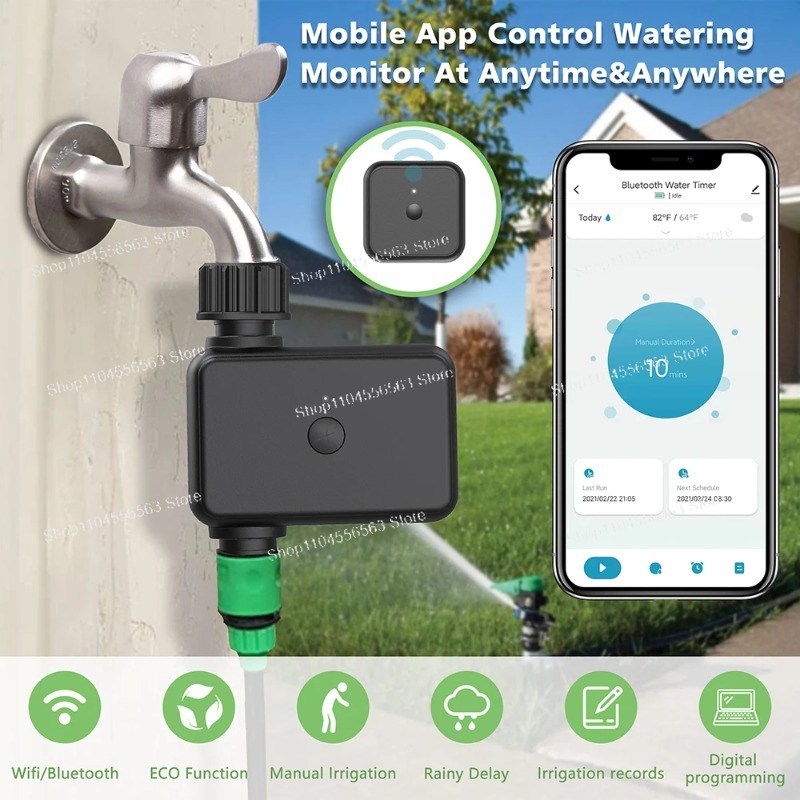 Slimme WiFi-tuinbewateringstim - Smart Garden Timer recensie en prijs