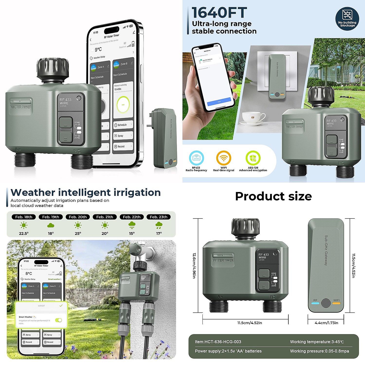Nieuw ontwerp slimme WiFi draa - Smart Garden Design recensie en prijs