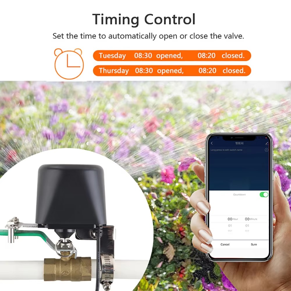 Tuya Zigbee of Wifi Waterklep  - Smart Garden Zigbee recensie en prijs