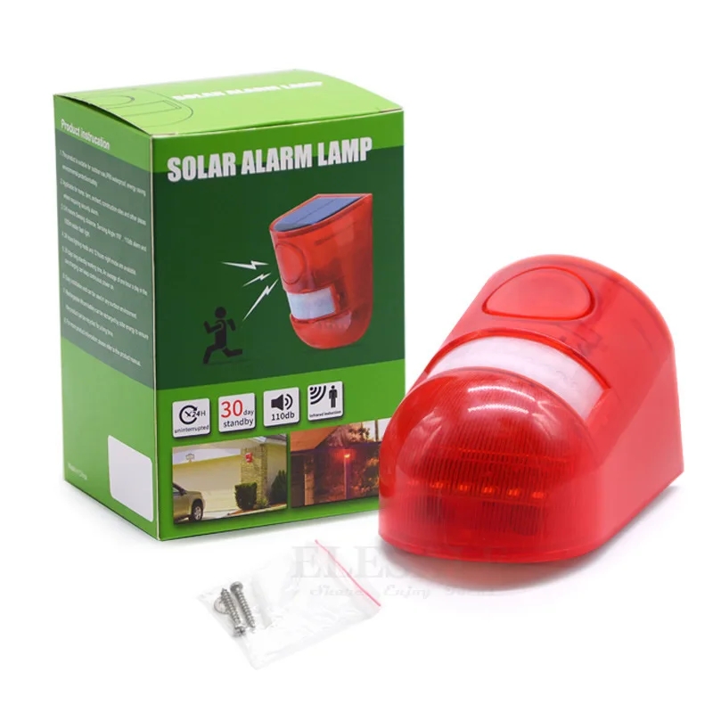 Waterdicht alarmlicht op zonne - Smart Garden Solar Lights recensie en prijs
