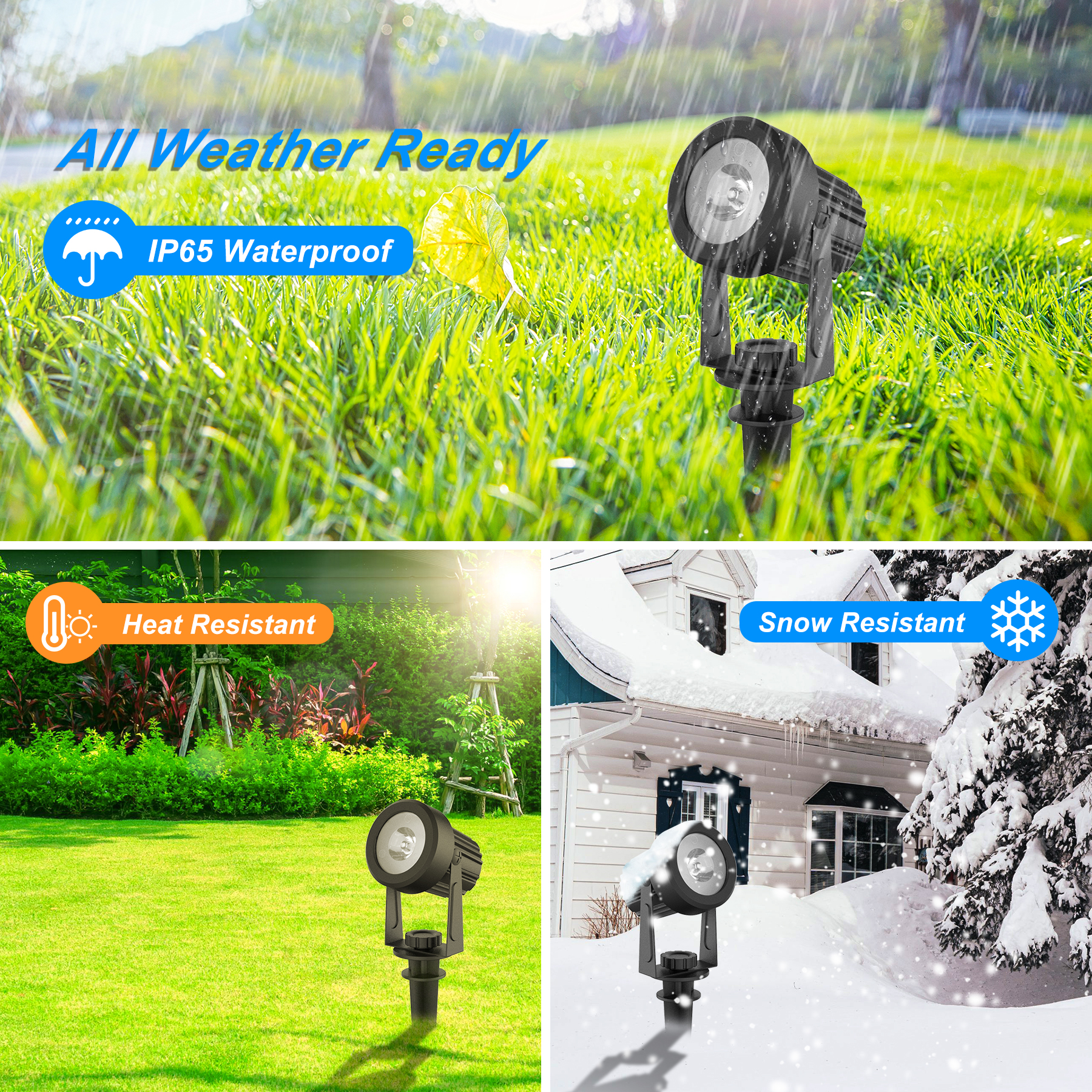 1/2/4/6 Lichten RGB Solar Spot - Smart Garden Solar Lights recensie en prijs