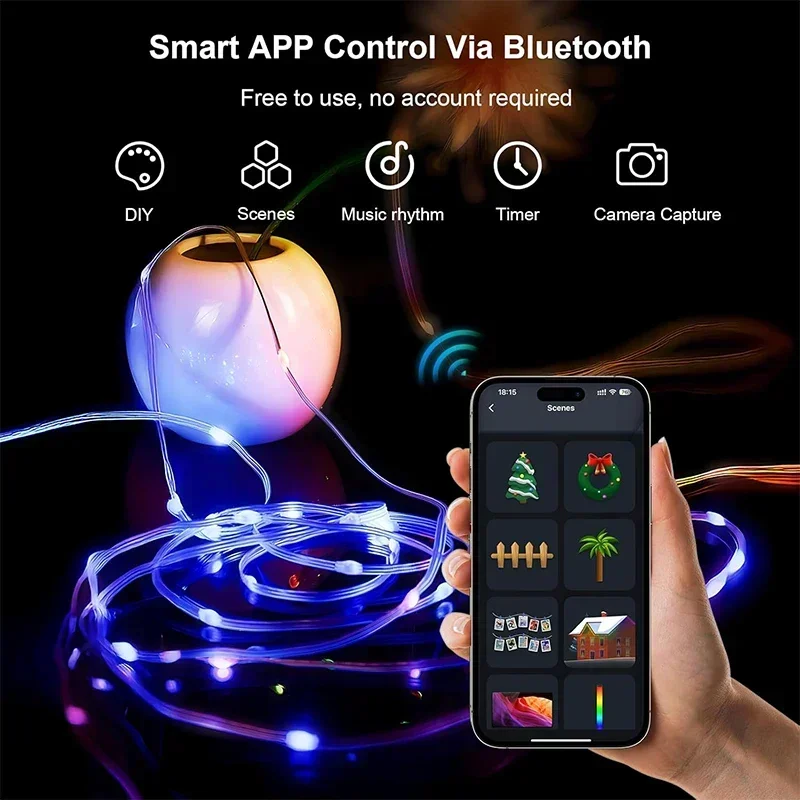 DIY RGBIC Smart Lichtslingers  - Smart Garden Festoon Lights recensie en prijs