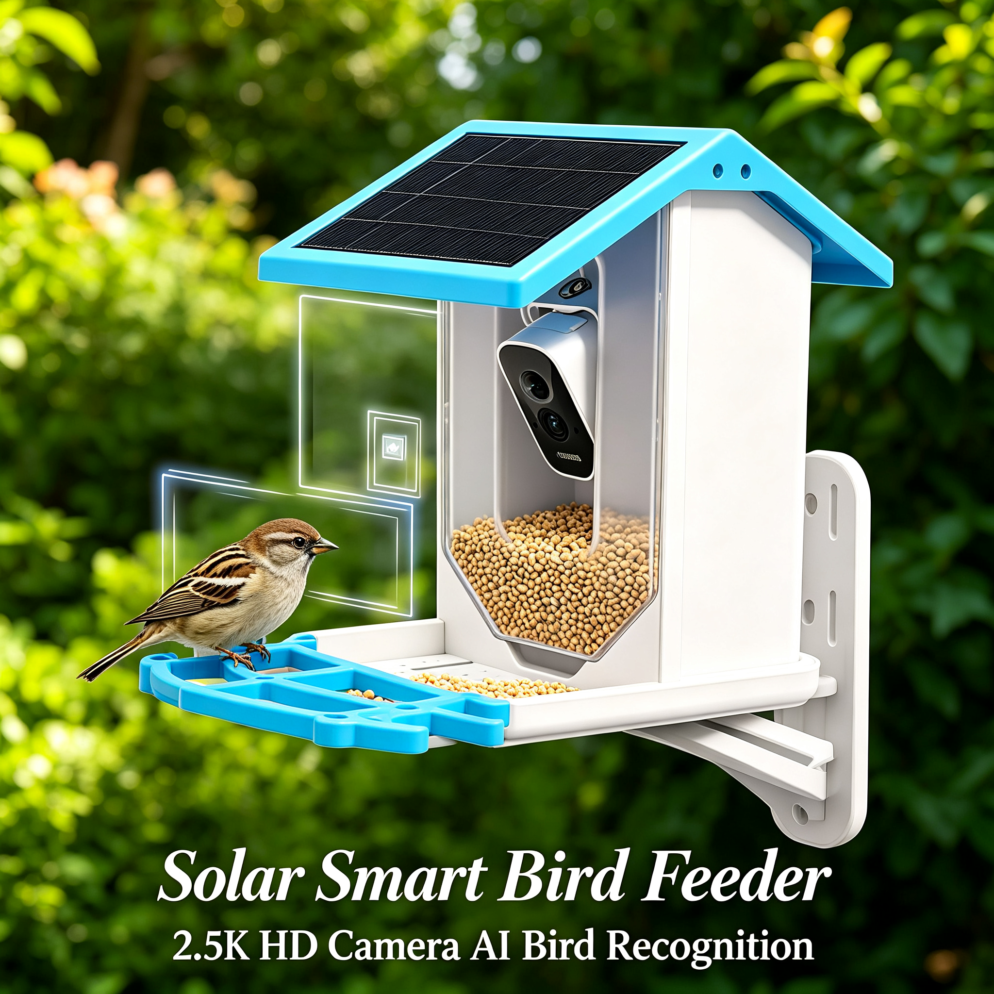 Zonne-aangedreven vogelvoeder  - Smart Garden Ai recensie en prijs