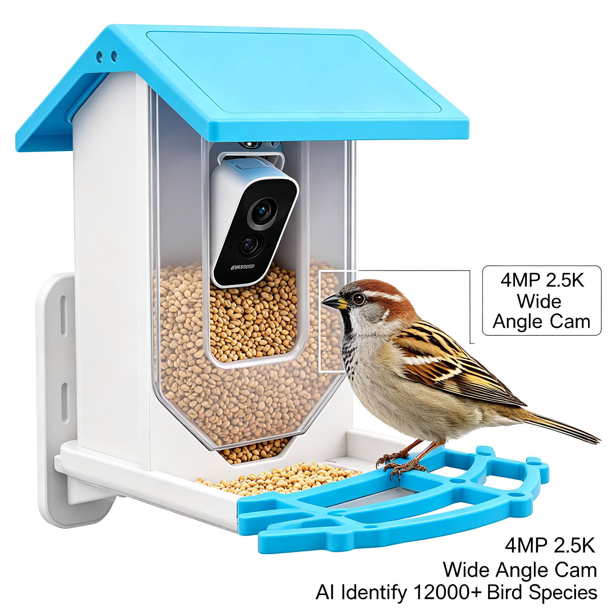 Zonne-aangedreven vogelvoeder  - Smart Garden Ai recensie en prijs