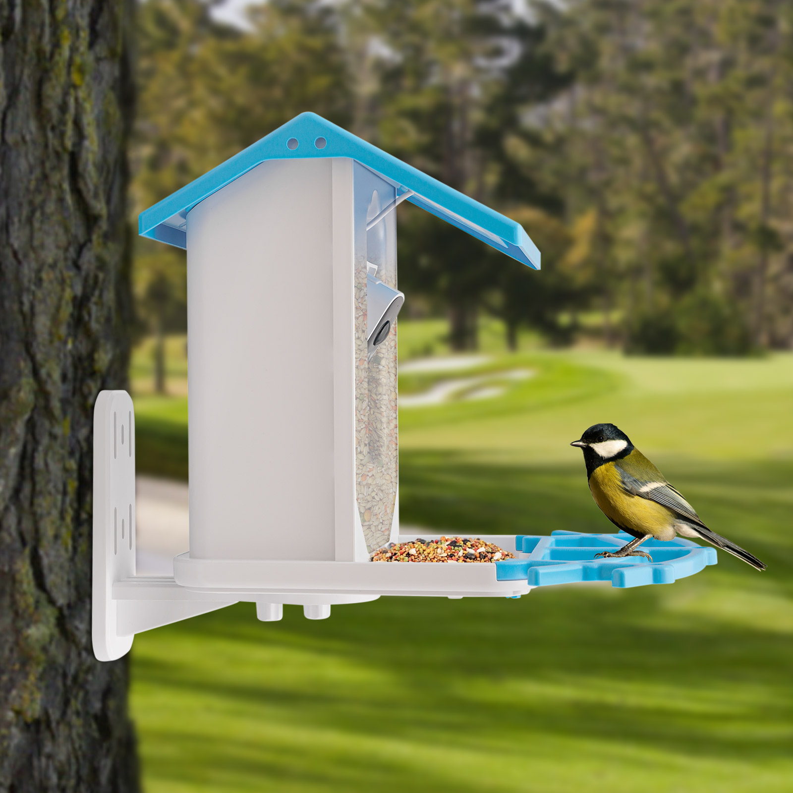 Zonne-aangedreven slimme vogel - Smart Garden Ai recensie en prijs