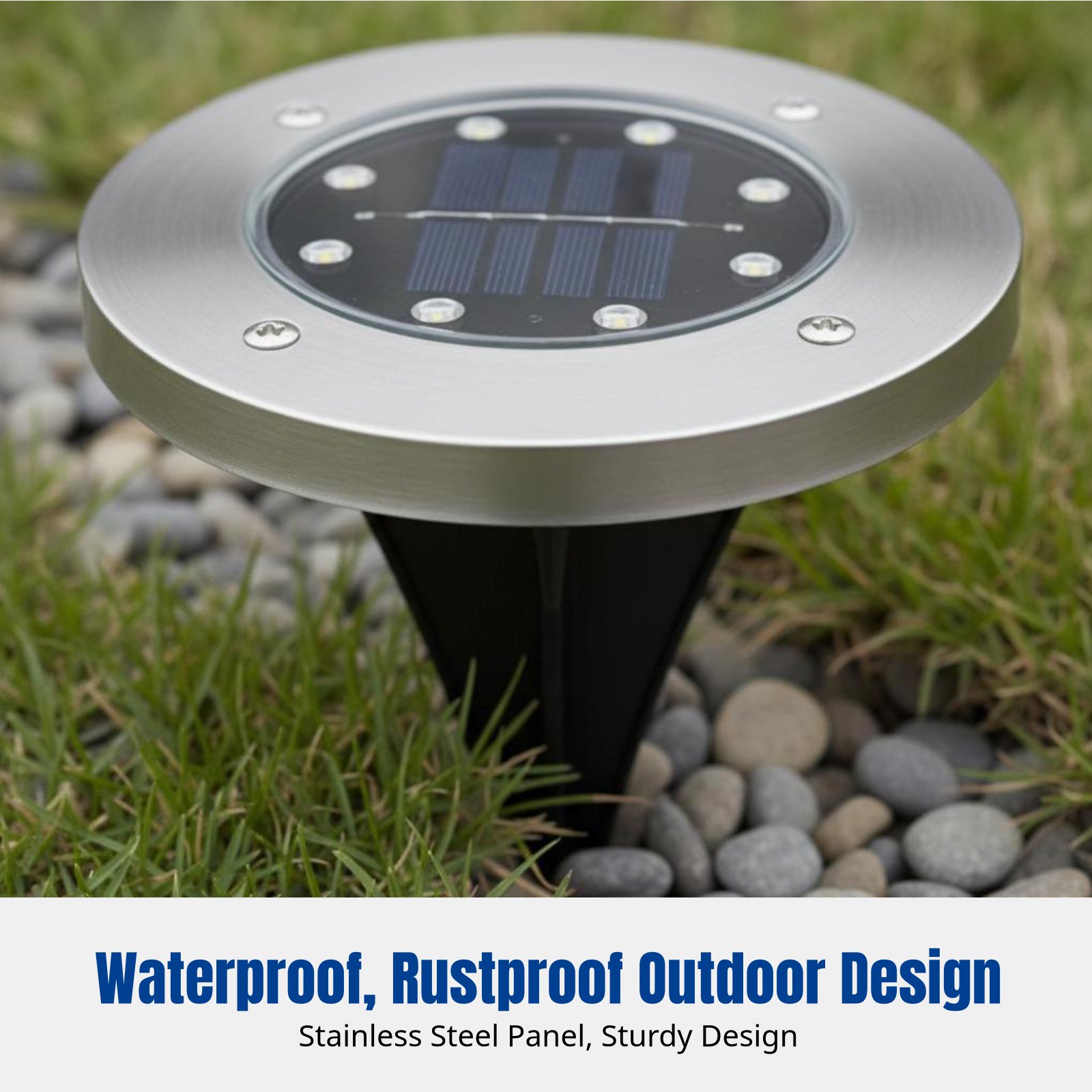 Zonne-aangedreven grondlamp, L - Smart Garden Solar Lights recensie en prijs