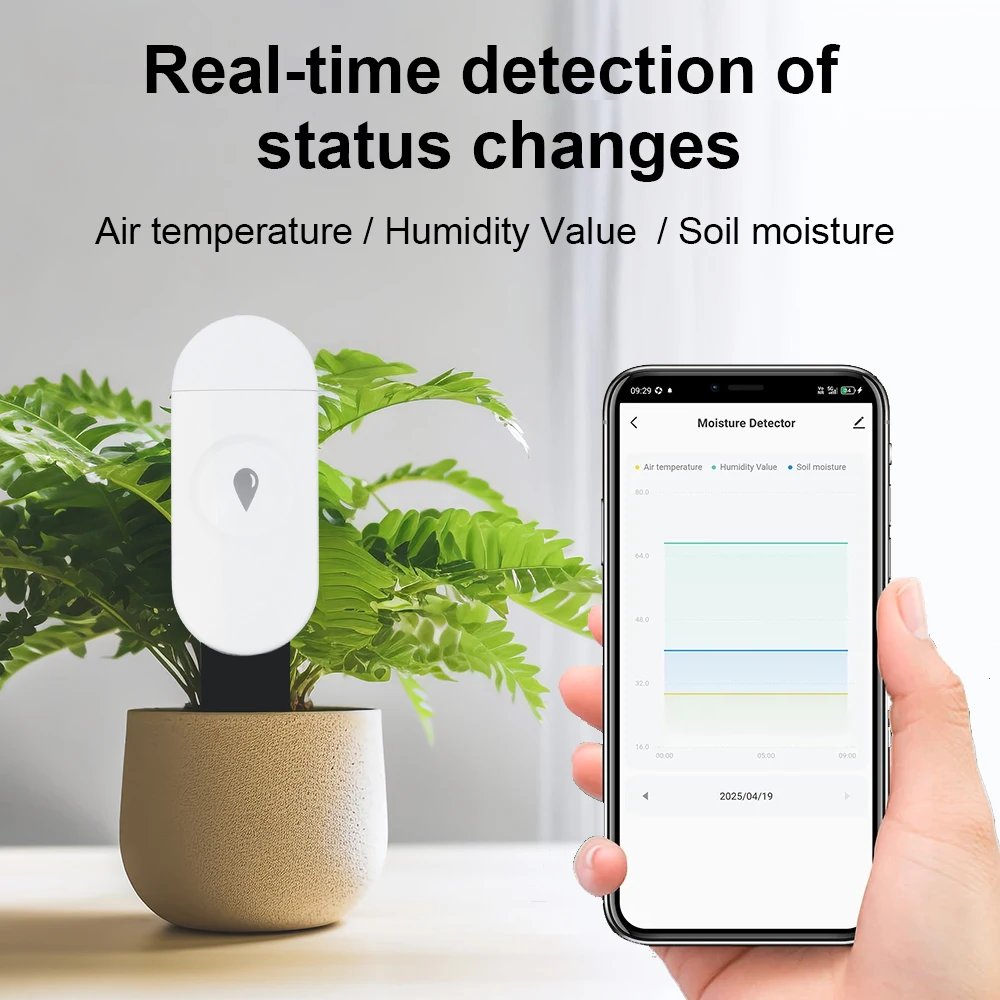 Tuya Zigbee Temperatuur Vochti - Smart Garden Zigbee recensie en prijs
