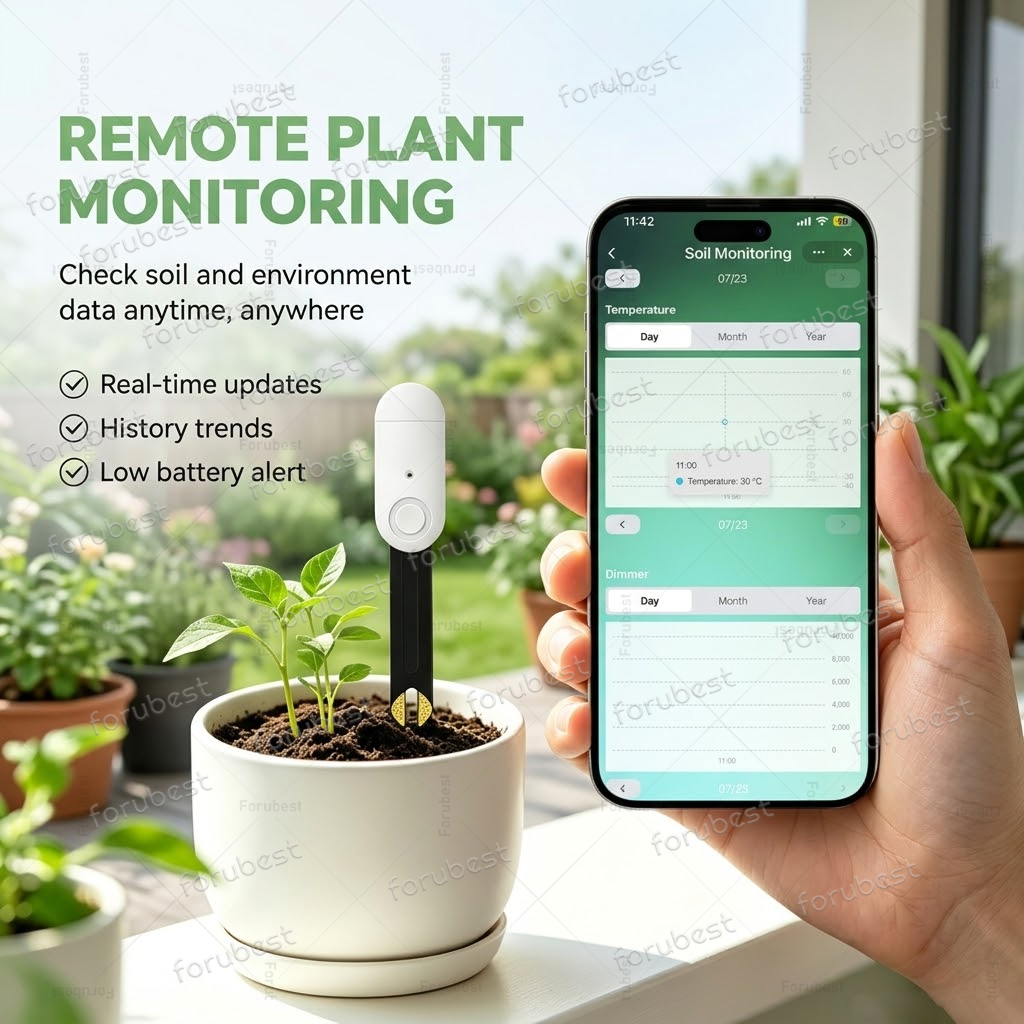 Slimme ZigBee Bodemvochtsensor - Smart Urban Garden recensie en prijs