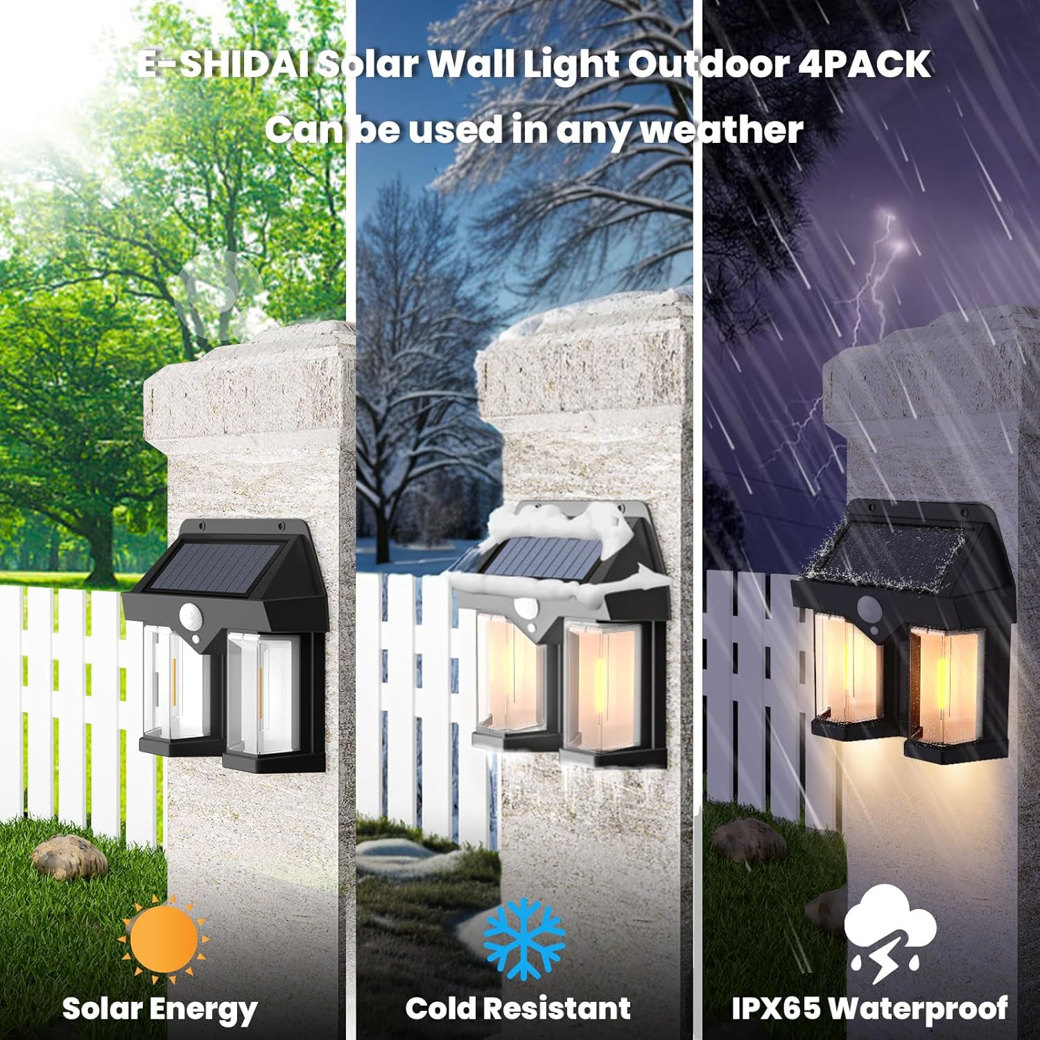 Wandlamp op zonne-energie Vint - Smart Garden Solar Lights recensie en prijs