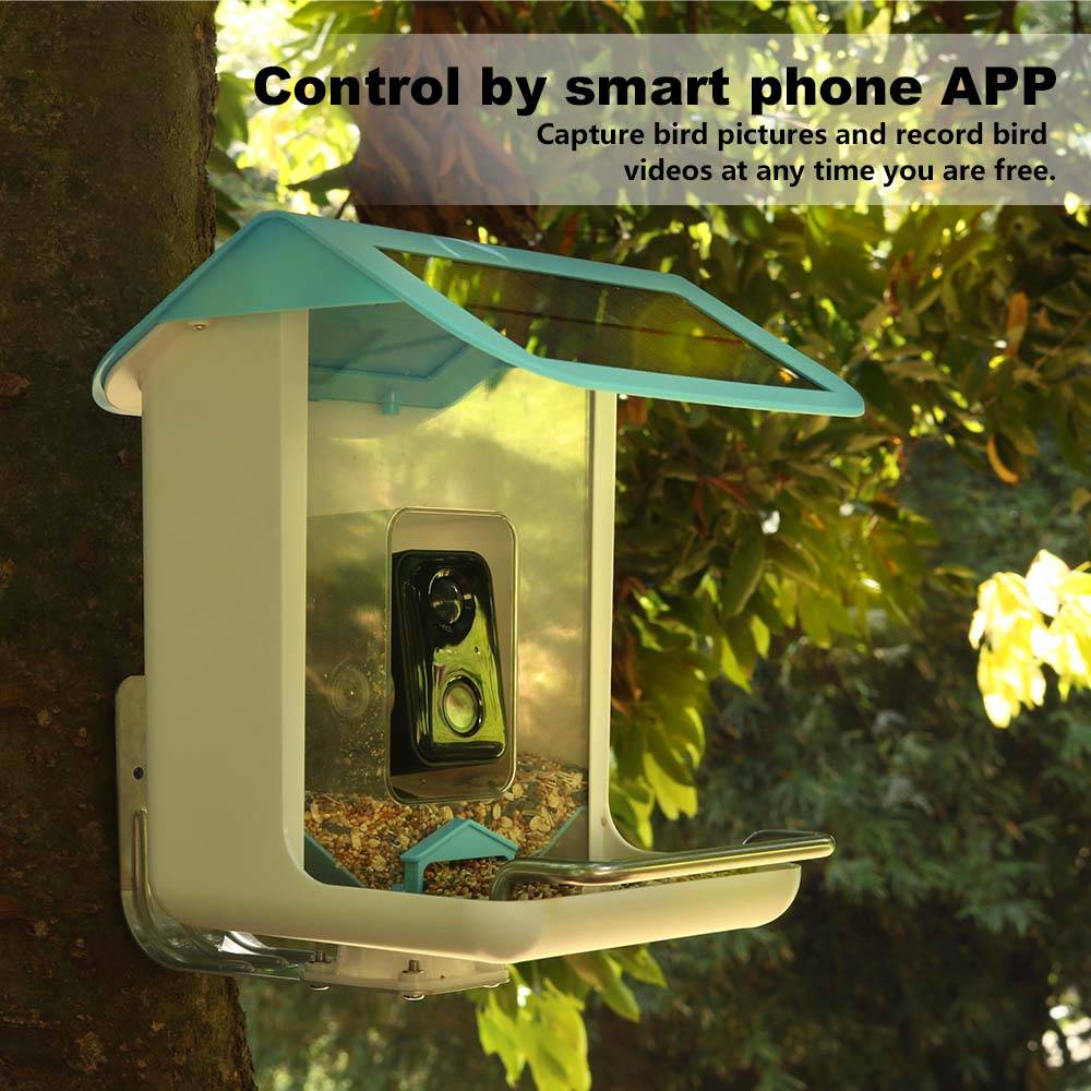 Draadloze AI-birdfeeder voor b - Smart Garden Ai recensie en prijs