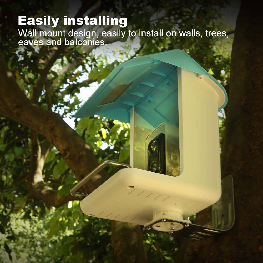 Draadloze AI-birdfeeder voor b - Smart Garden Ai recensie en prijs