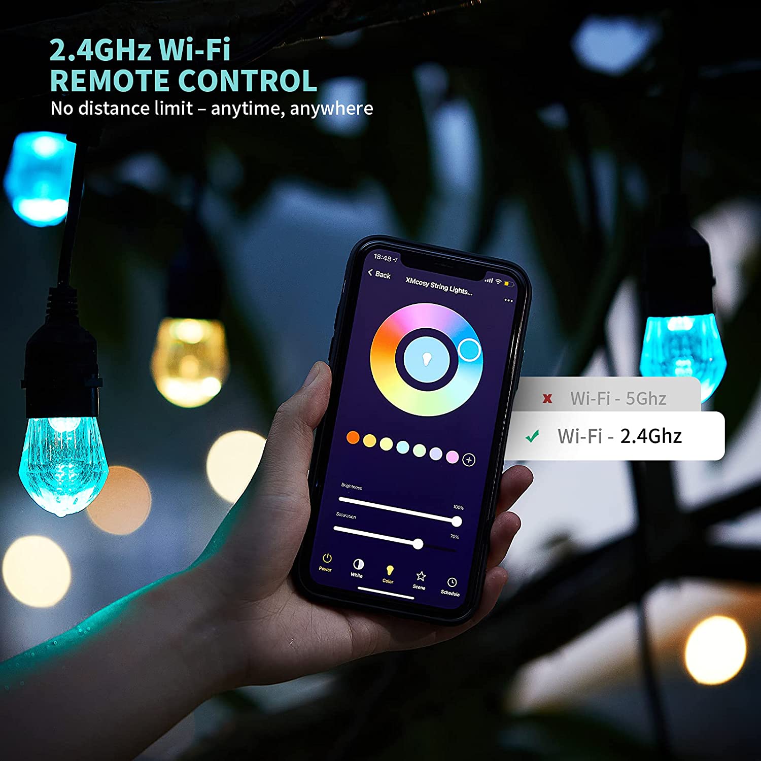Wifi Tuya Smart Rgb Led Lichts - Smart Garden Festoon Lights recensie en prijs