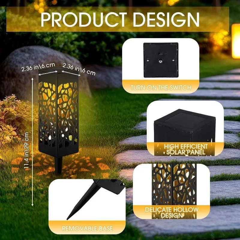 Decoratief uitgesneden patroon - Smart Garden Solar Lights recensie en prijs