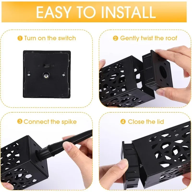 Decoratief uitgesneden patroon - Smart Garden Solar Lights recensie en prijs