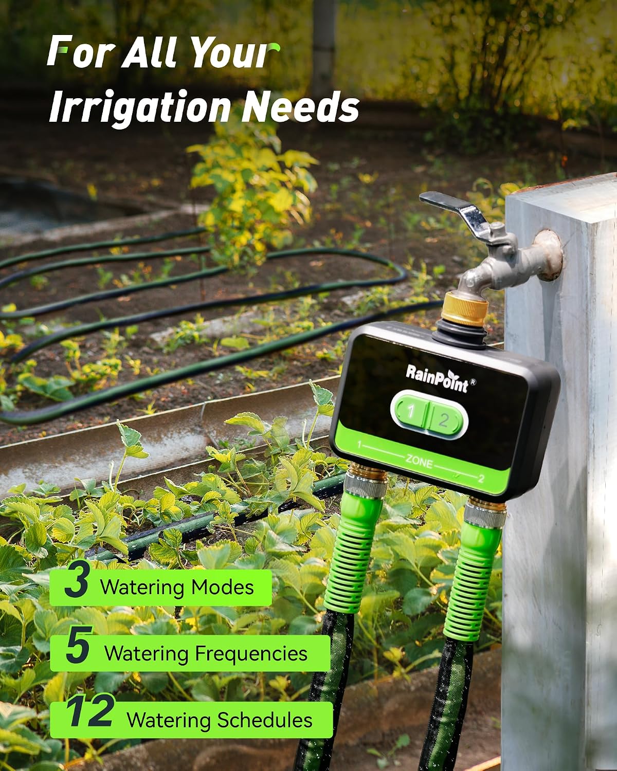 2-Zone Smart WiFi Watertimer v - Smart Garden Timer recensie en prijs