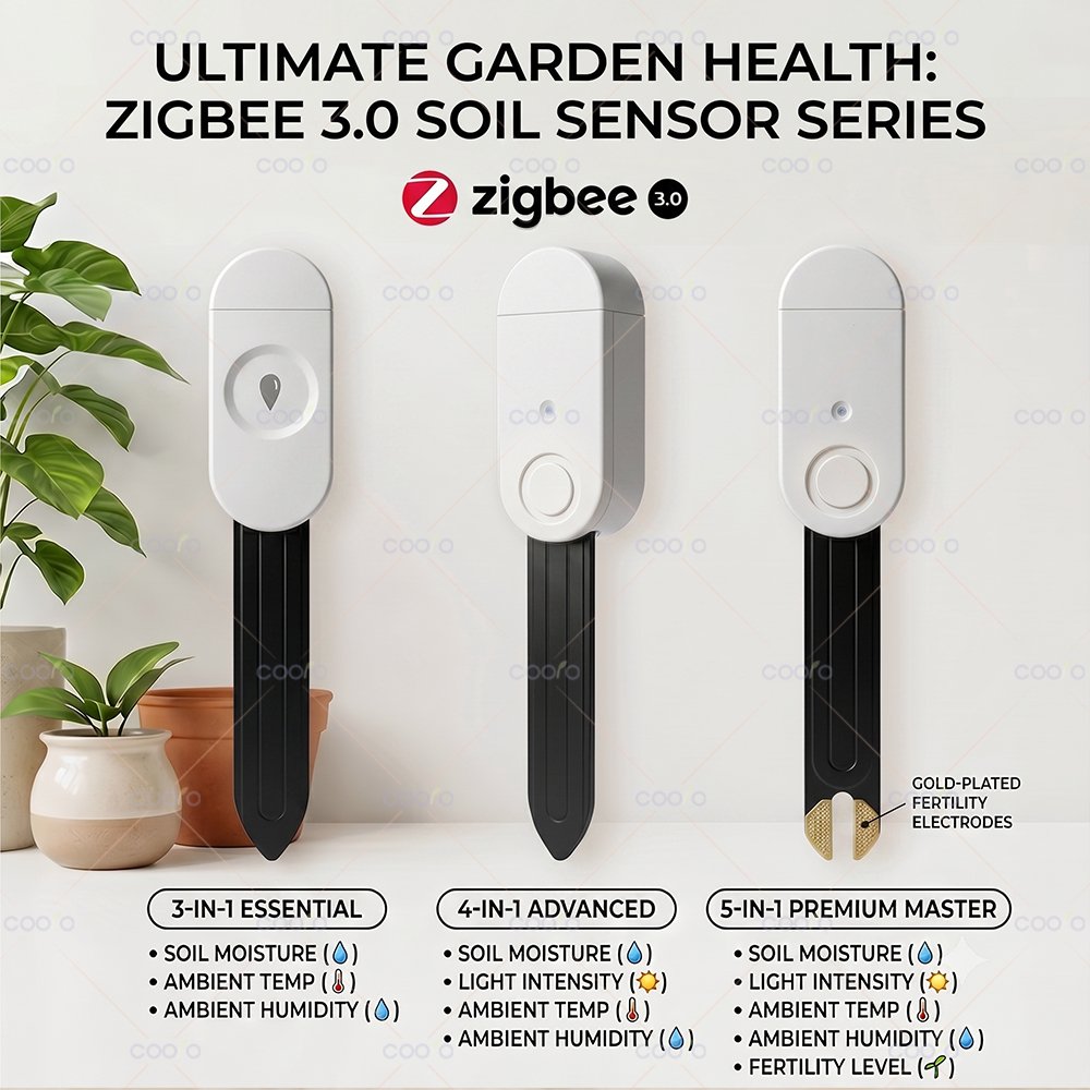 Tuya Zigbee Temperatuur- en vo - Smart Garden Zigbee recensie en prijs