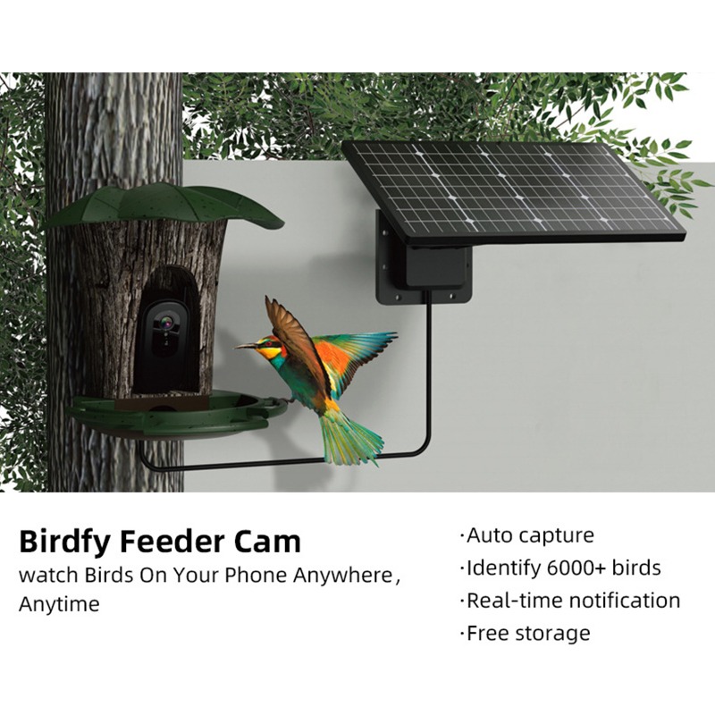 Solar AI Smart Bird Feeder Vog - Smart Garden Ai recensie en prijs