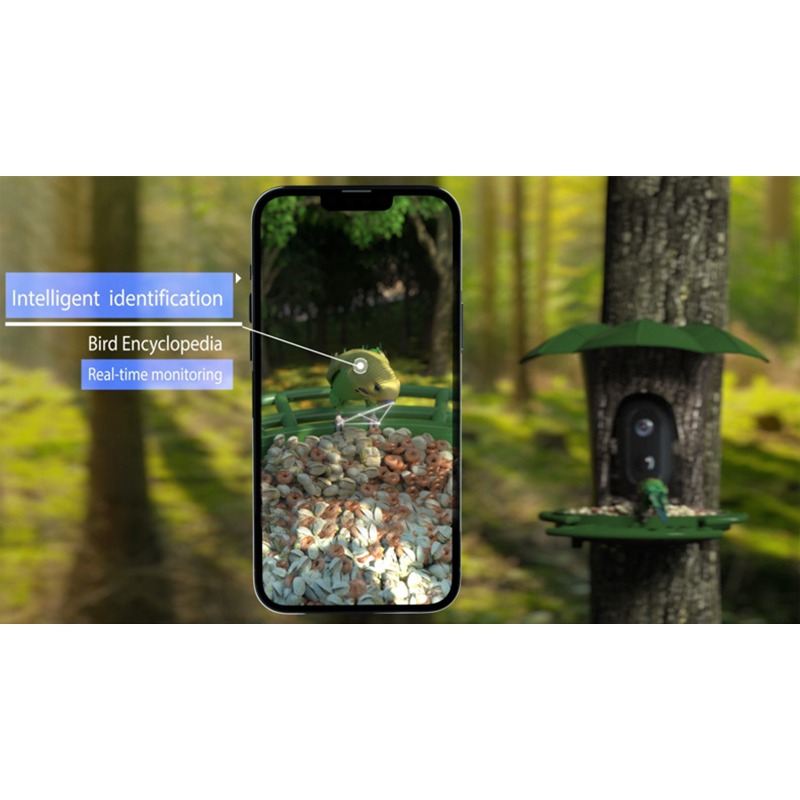 Solar AI Smart Bird Feeder Vog - Smart Garden Ai recensie en prijs