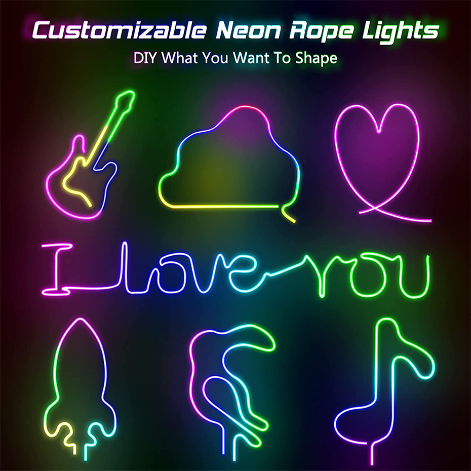 Rgbic Led Neon Strip 12V 96Led - Smart Garden Light Controller recensie en prijs
