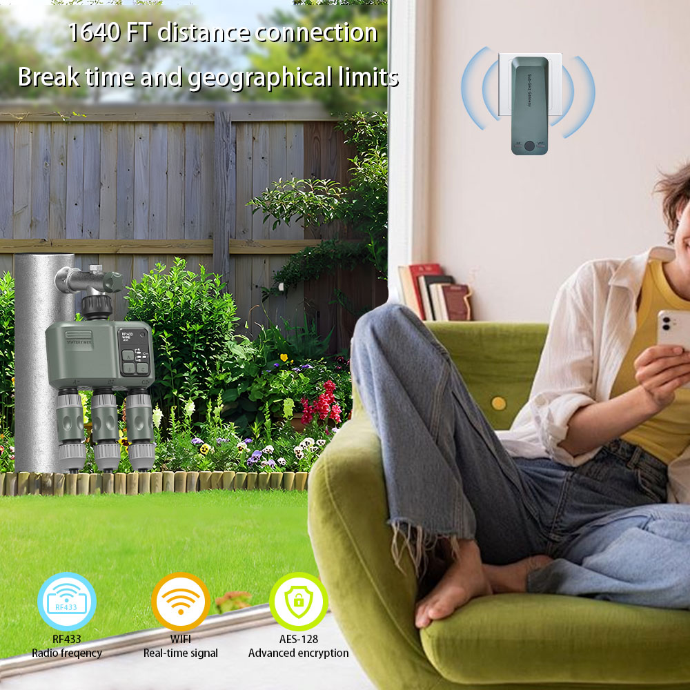 Tuya Wifi+RF433 3-uitlaat wate - Smart Garden Timer recensie en prijs